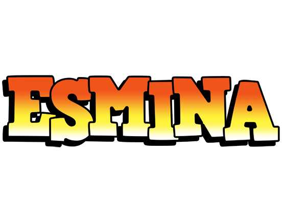 Esmina sunset logo