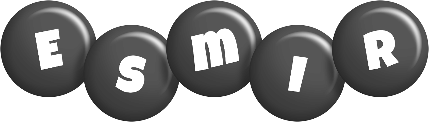 Esmir candy-black logo