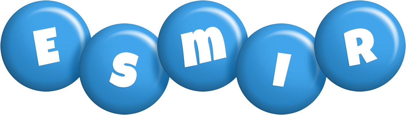 Esmir candy-blue logo