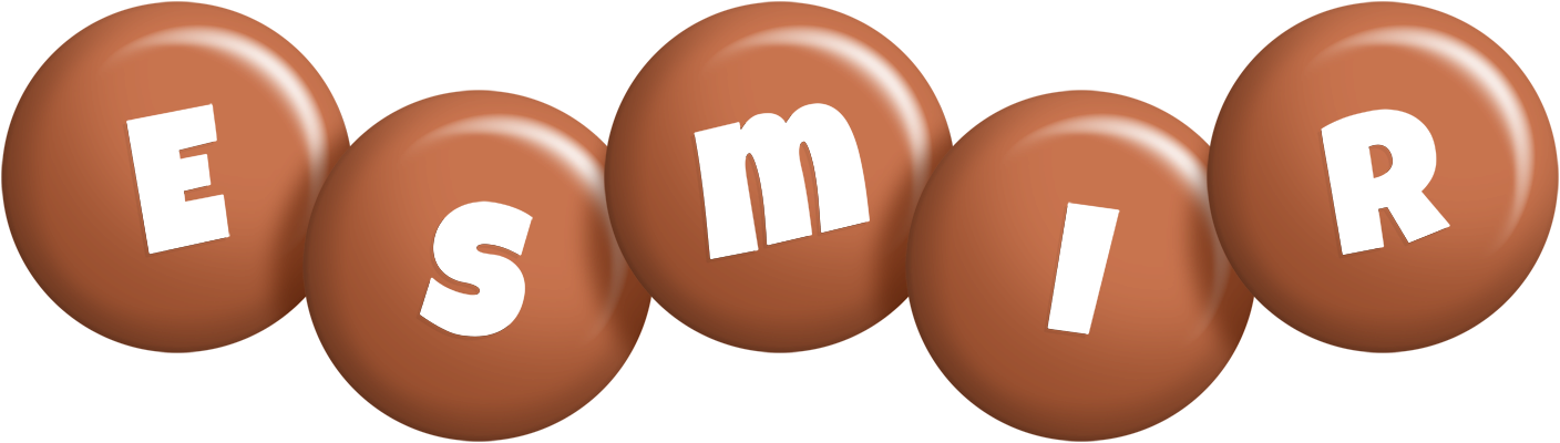 Esmir candy-brown logo