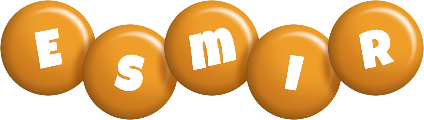 Esmir candy-orange logo
