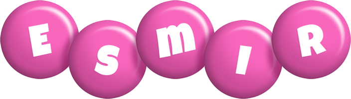 Esmir candy-pink logo