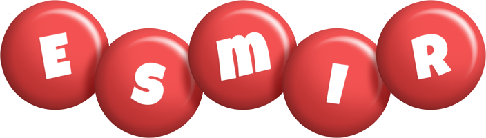 Esmir candy-red logo