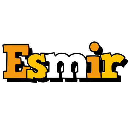 Esmir cartoon logo