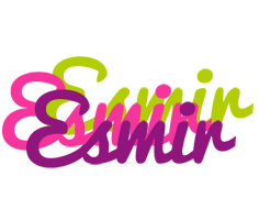 Esmir flowers logo
