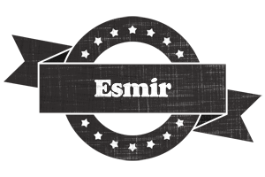 Esmir grunge logo