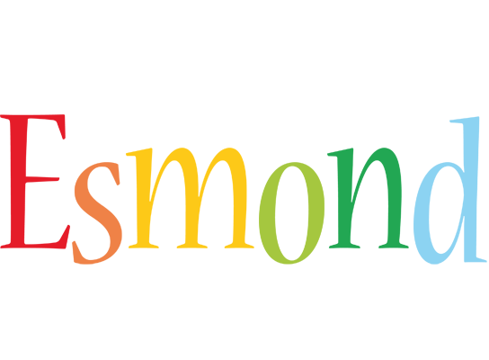 Esmond birthday logo