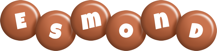 Esmond candy-brown logo