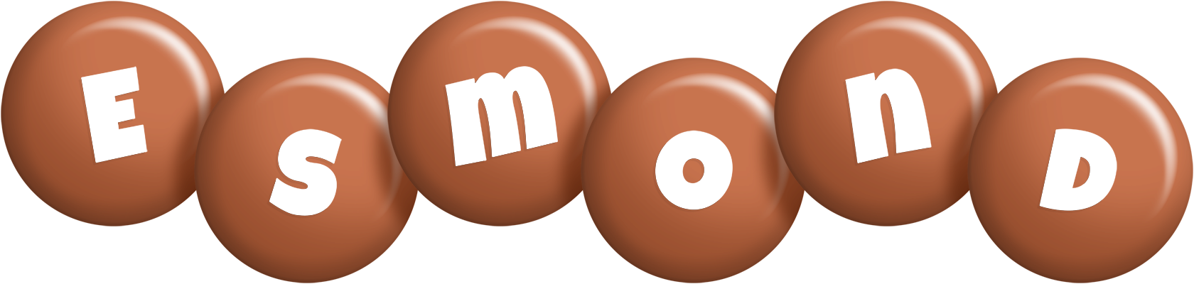 Esmond candy-brown logo