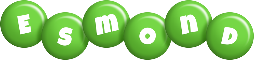 Esmond candy-green logo