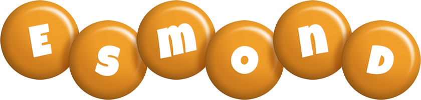 Esmond candy-orange logo