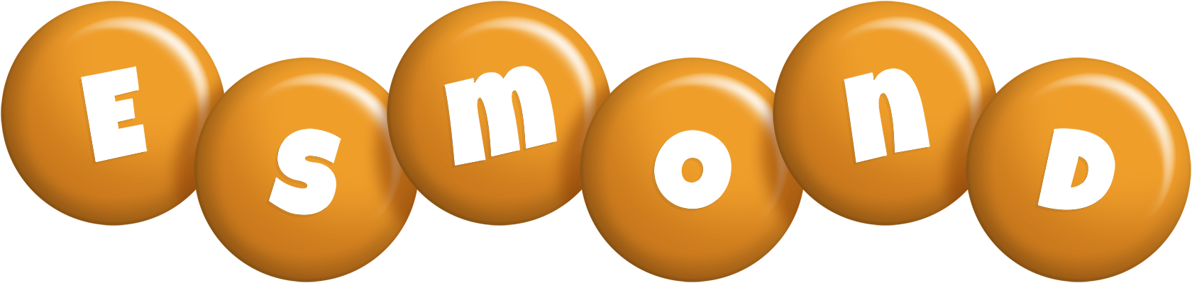 Esmond candy-orange logo