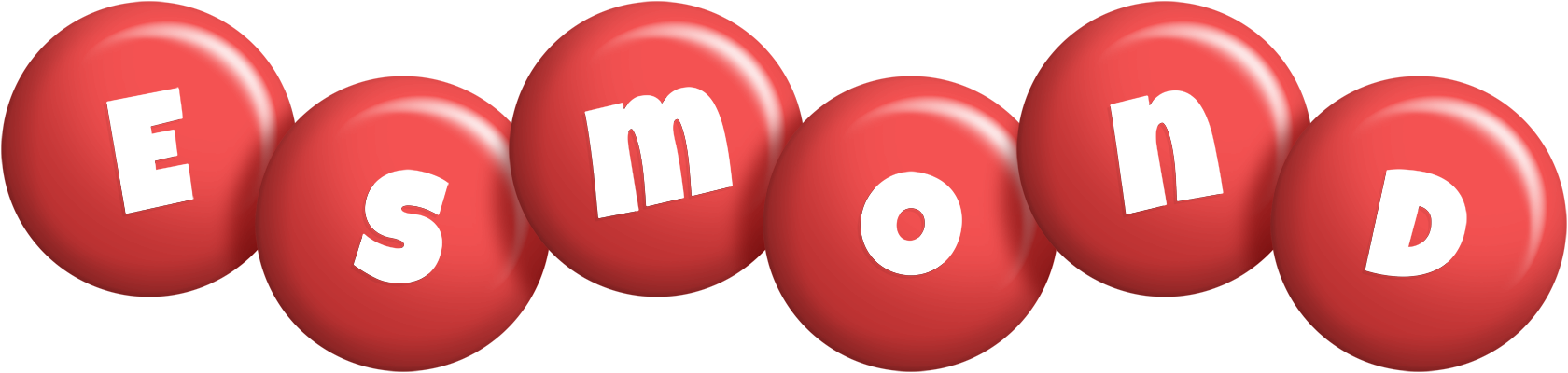 Esmond candy-red logo