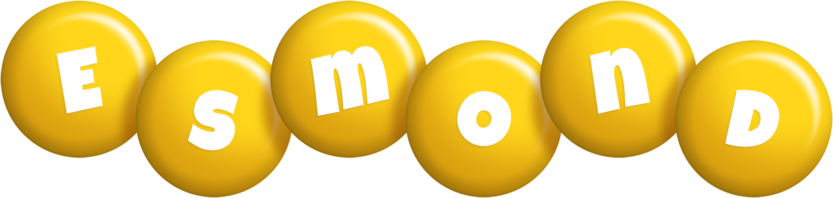 Esmond candy-yellow logo