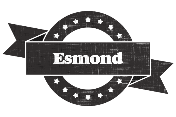 Esmond grunge logo