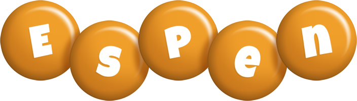 Espen candy-orange logo