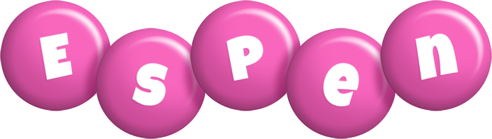 Espen candy-pink logo