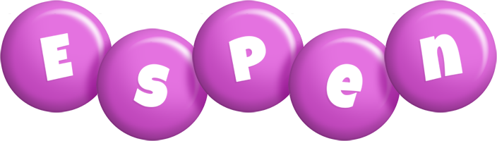 Espen candy-purple logo