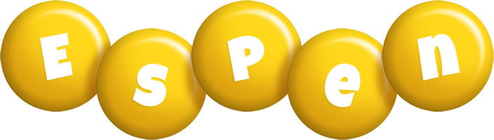 Espen candy-yellow logo