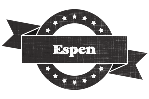 Espen grunge logo