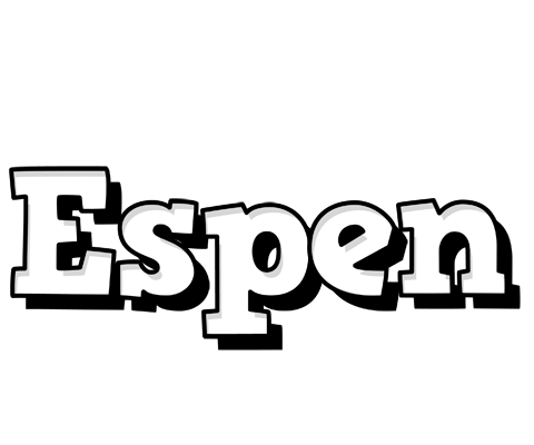 Espen snowing logo