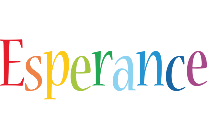 Esperance birthday logo