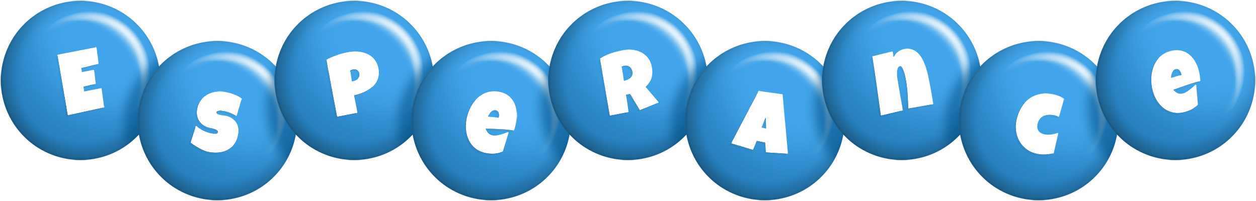 Esperance candy-blue logo