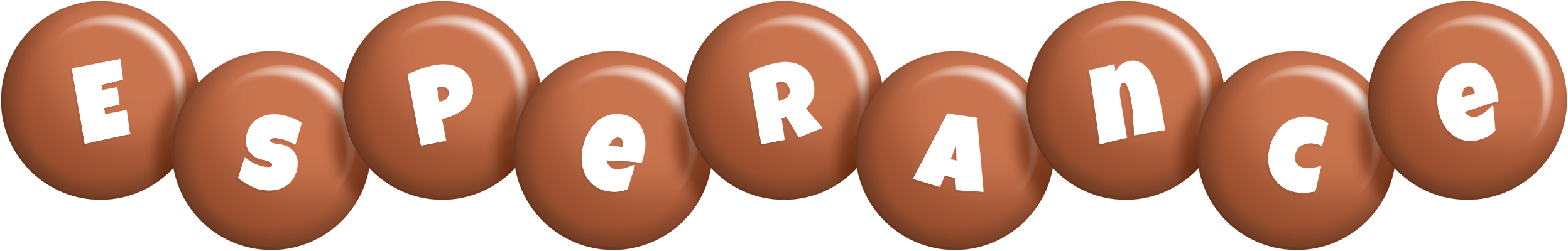 Esperance candy-brown logo