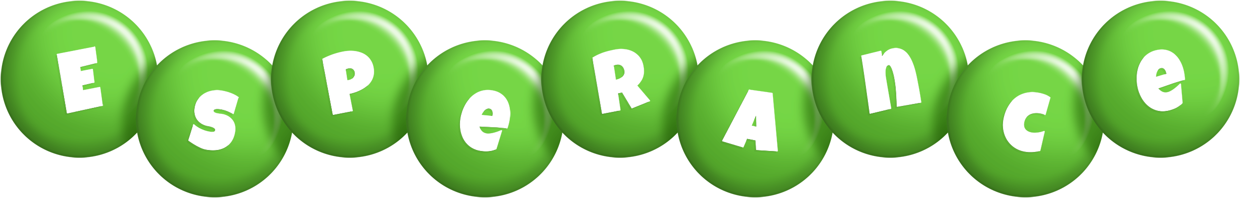 Esperance candy-green logo