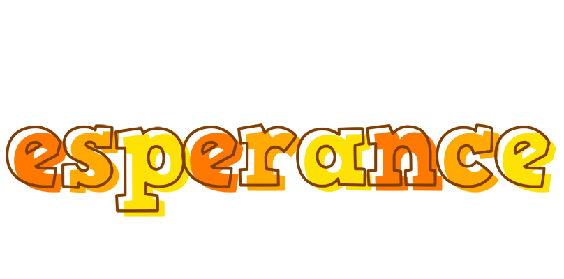 Esperance desert logo