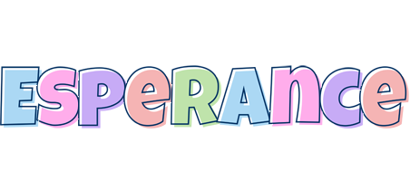 Esperance pastel logo