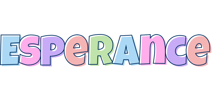 Esperance pastel logo