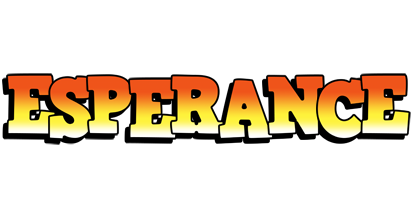 Esperance sunset logo