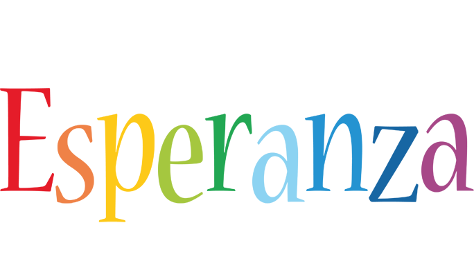 Esperanza birthday logo