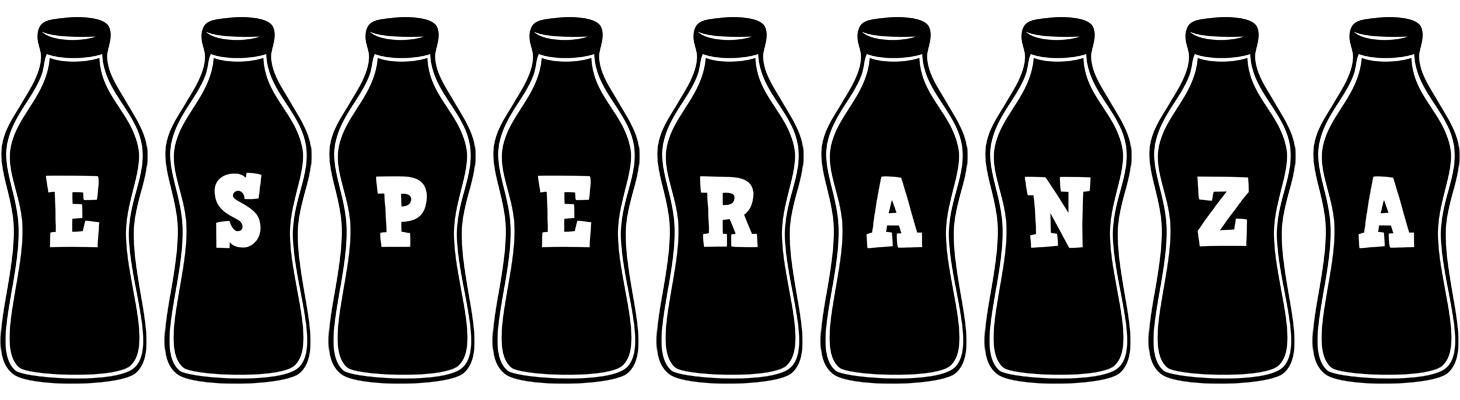 Esperanza bottle logo