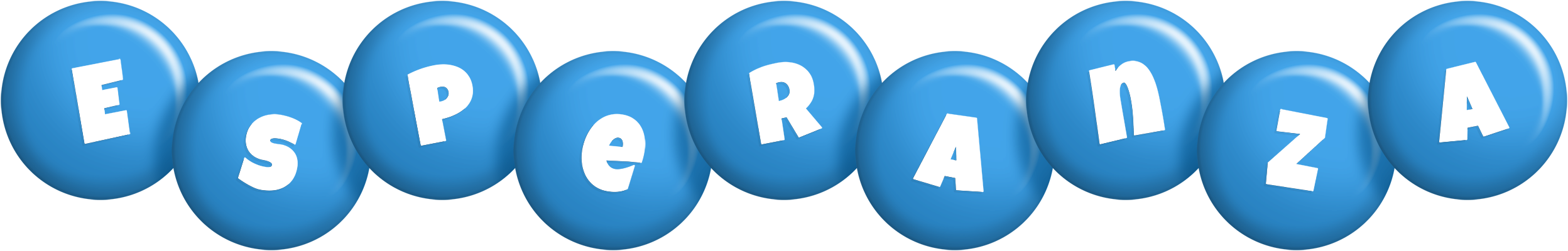 Esperanza candy-blue logo