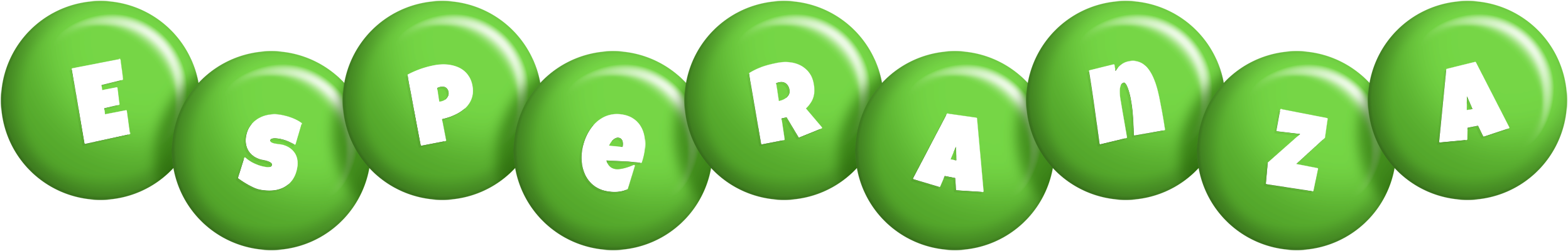 Esperanza candy-green logo