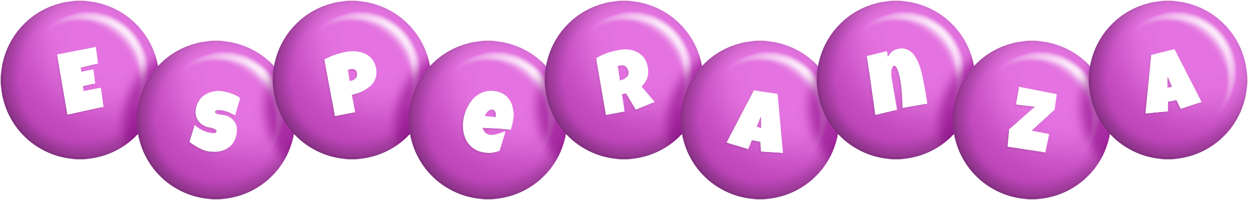 Esperanza candy-purple logo