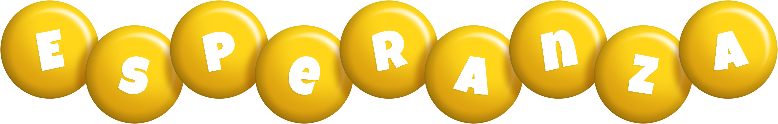 Esperanza candy-yellow logo