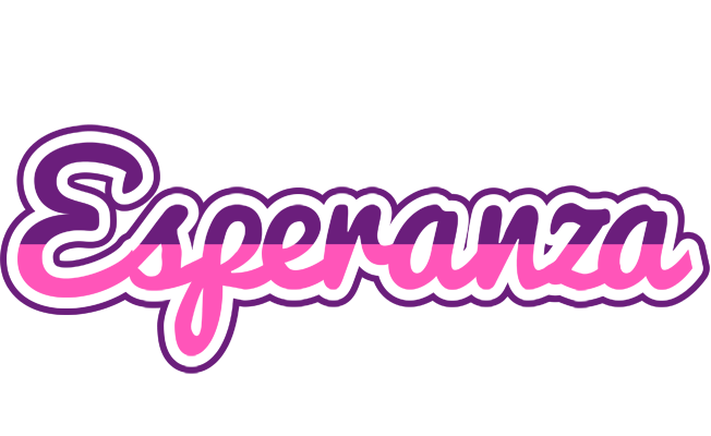 Esperanza cheerful logo