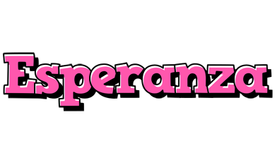 Esperanza girlish logo