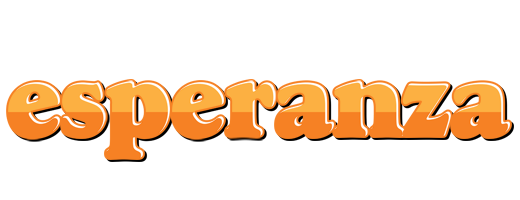 Esperanza orange logo