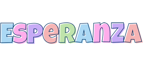 Esperanza pastel logo