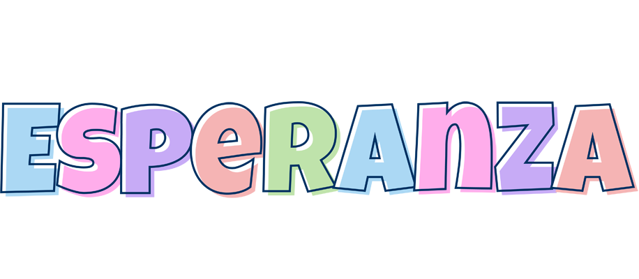 Esperanza pastel logo