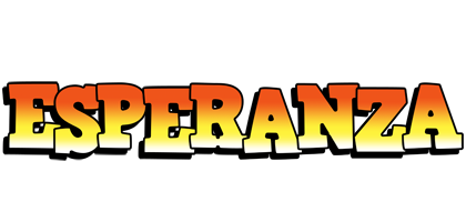 Esperanza sunset logo