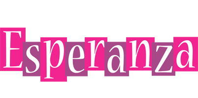 Esperanza whine logo