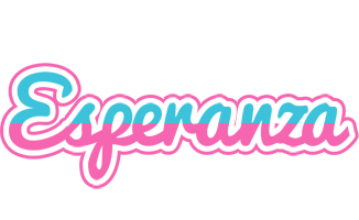 Esperanza woman logo