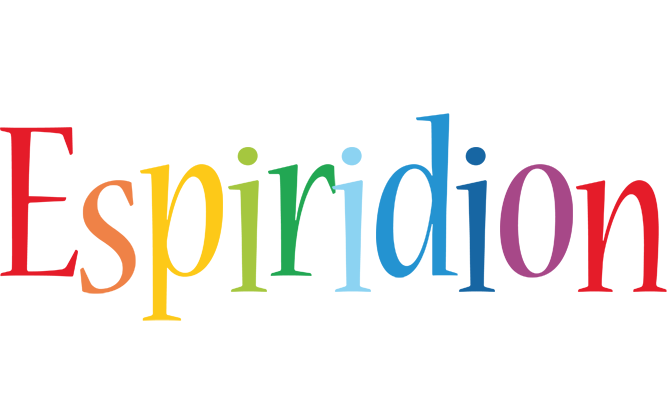 Espiridion birthday logo