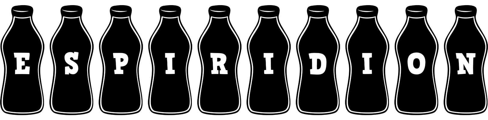 Espiridion bottle logo