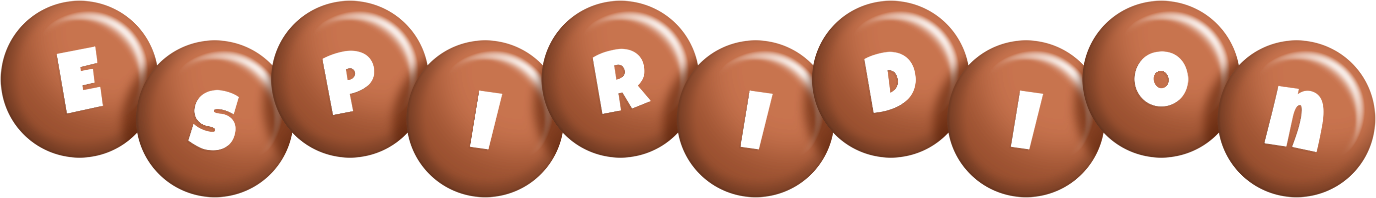 Espiridion candy-brown logo
